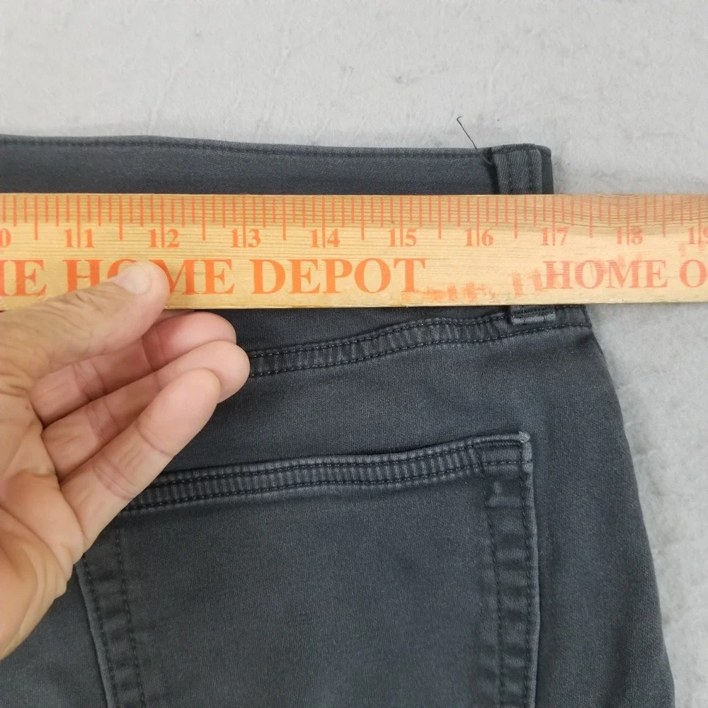 Banana Republic Pants Mens 34x34 Gray Traveler Slim Fit Denim Cotton Stretch